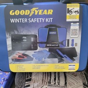 Blue Winter Safety Kit